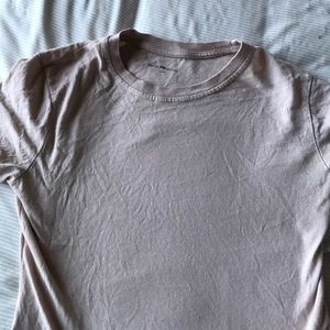 Blush pink tee brandy Melville